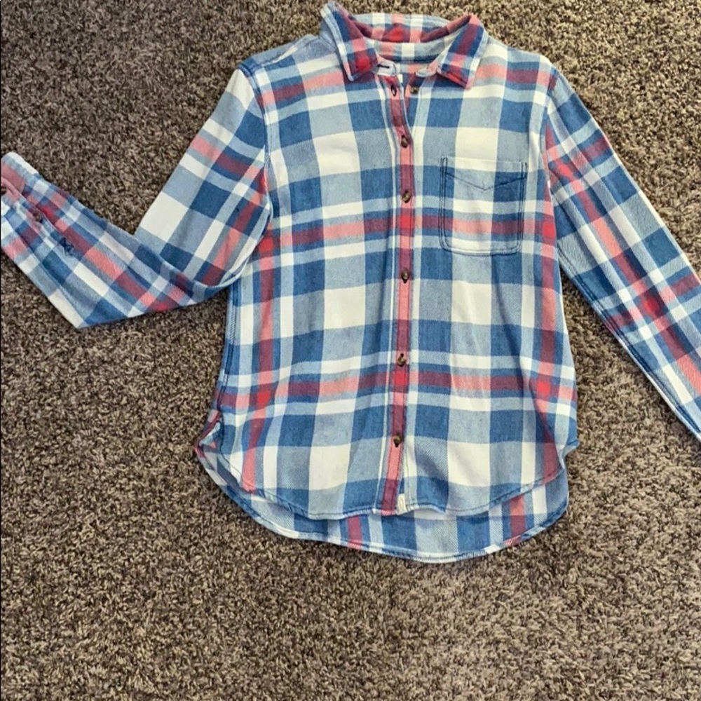 Plaid Button Down Shirt